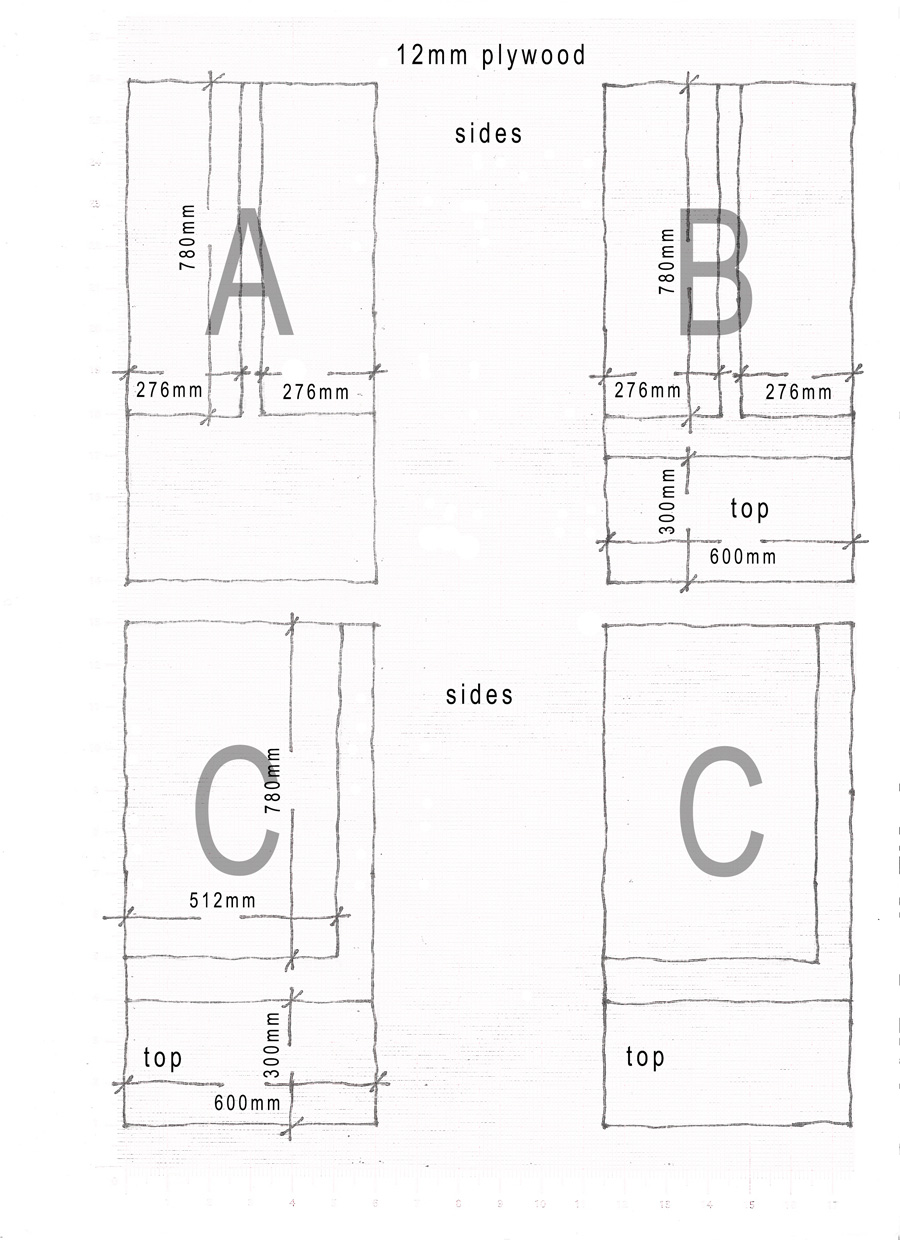 plywood cutting sheet
